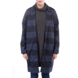 Won Hundred Key Stripe Coat Women's Clothing T72k6315 (Parisian Night)